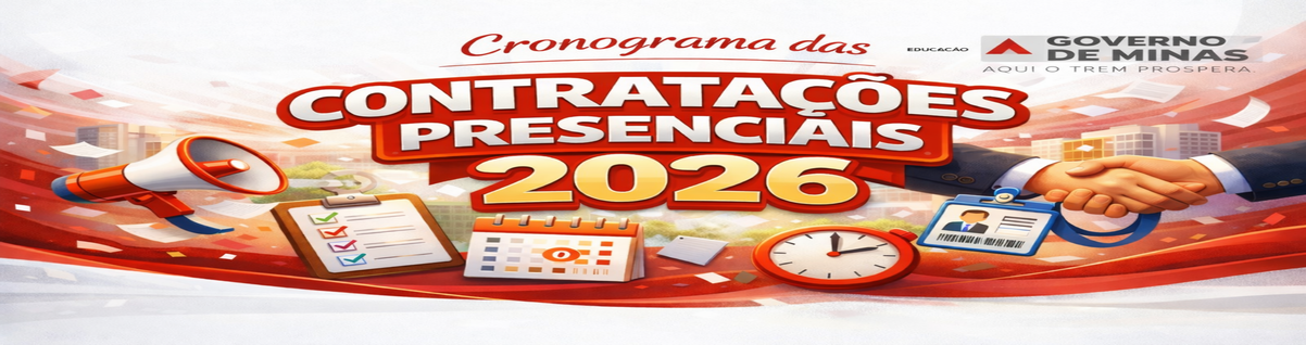 Imagem - Cronograma das contratações presenciais 2026