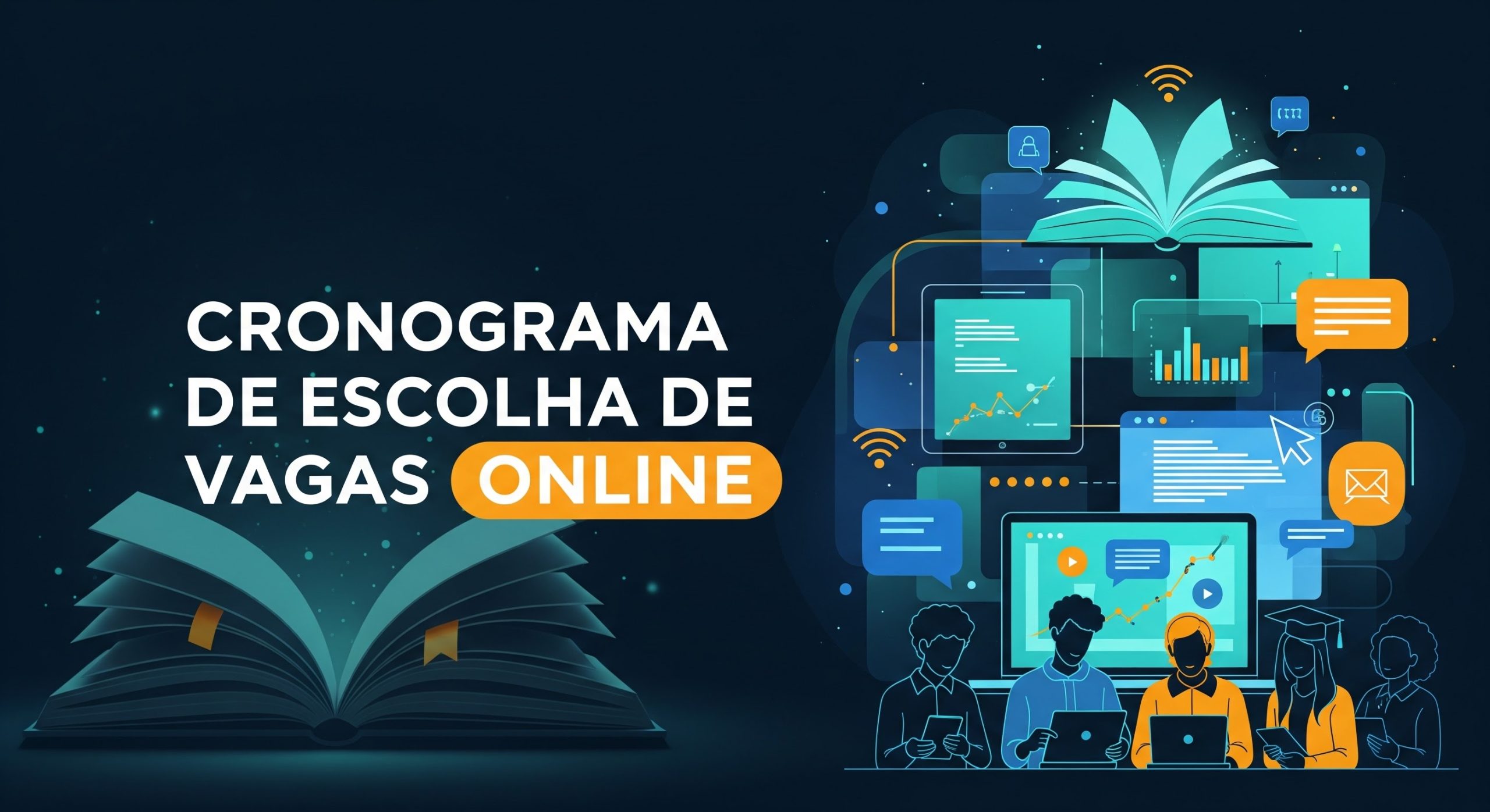 CRONOGRAMA DE ESCOLHA DE VAGAS ONLINE