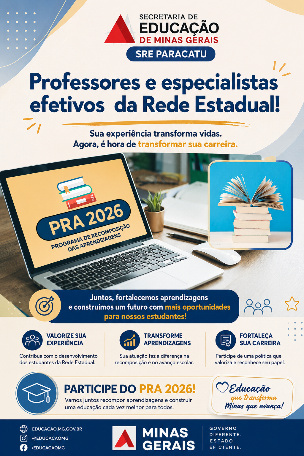 Resultado Definitivo: Programa de Recomposição das Aprendizagens (PRA) – Março/2026